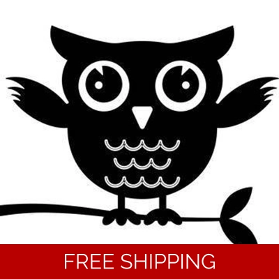 Owl on branch Die Cut Vinyl Decal sticker Owl on branch Die Cut Vinyl Decal sticker